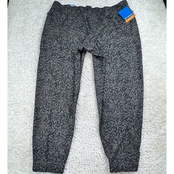 Columbia Pleasant Creek Jogger Pants Gray Black NEW - Picture 2 of 15